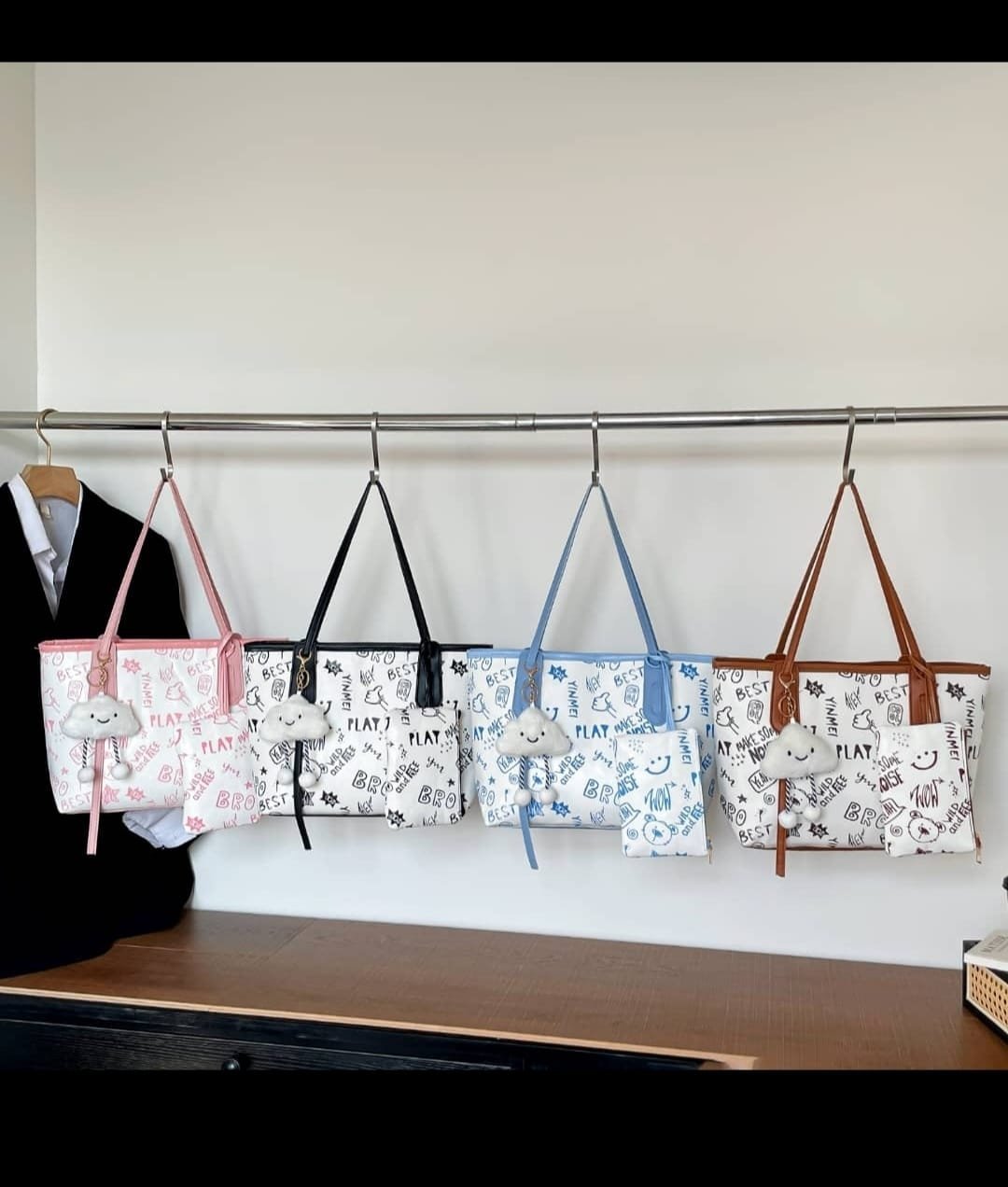 Luxury Ladies Tote PLAY Handbag