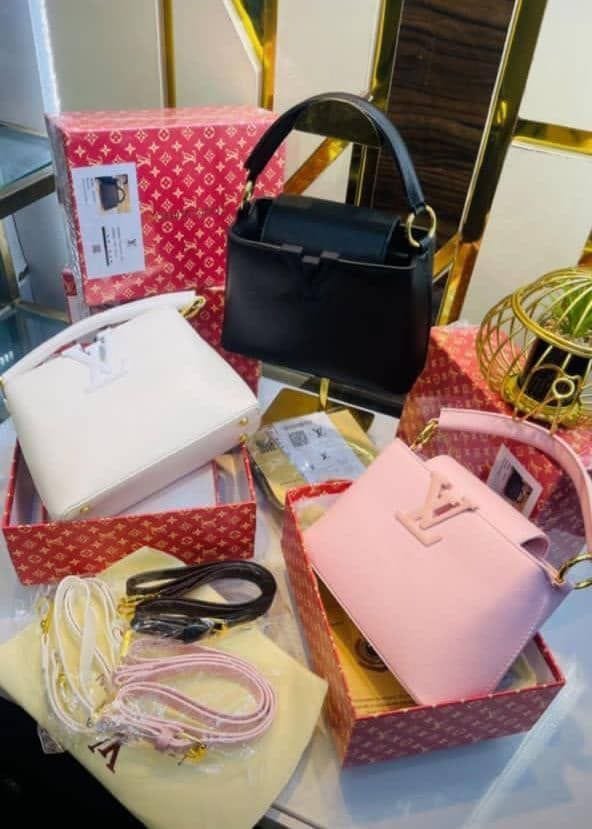 Classy Louis Vuitton Capucines Mini Handbag