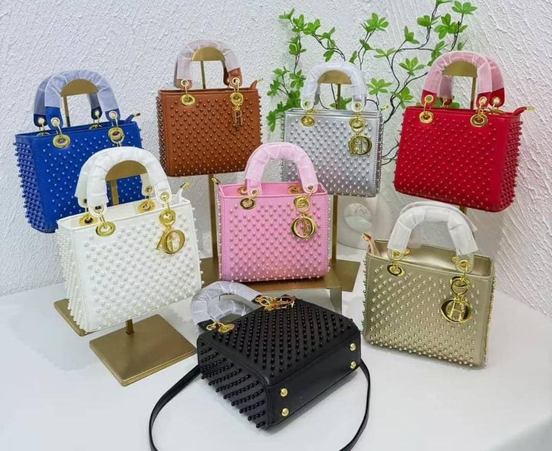 Trendy Mini Handbag with Studded Design